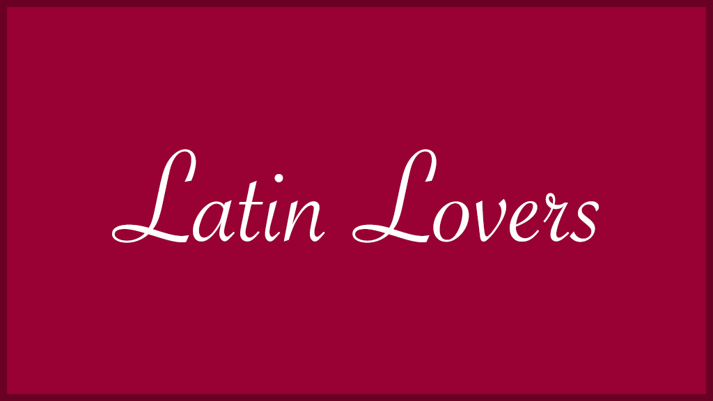 Image with "Latin Lovers"