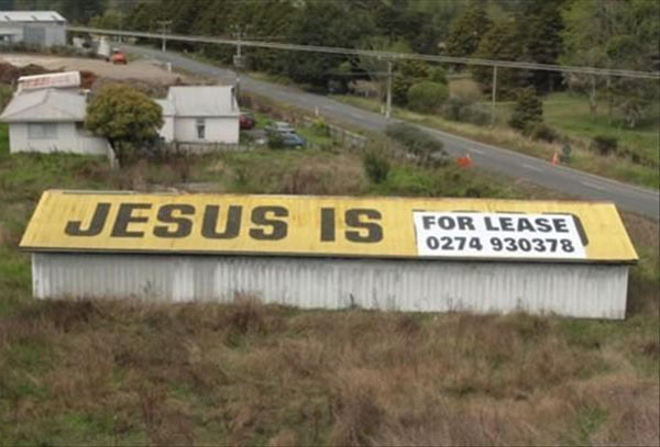 Jesus is For Lease