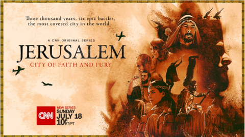 Promo image for CNN series Jerusalem: City of Faith and Fury