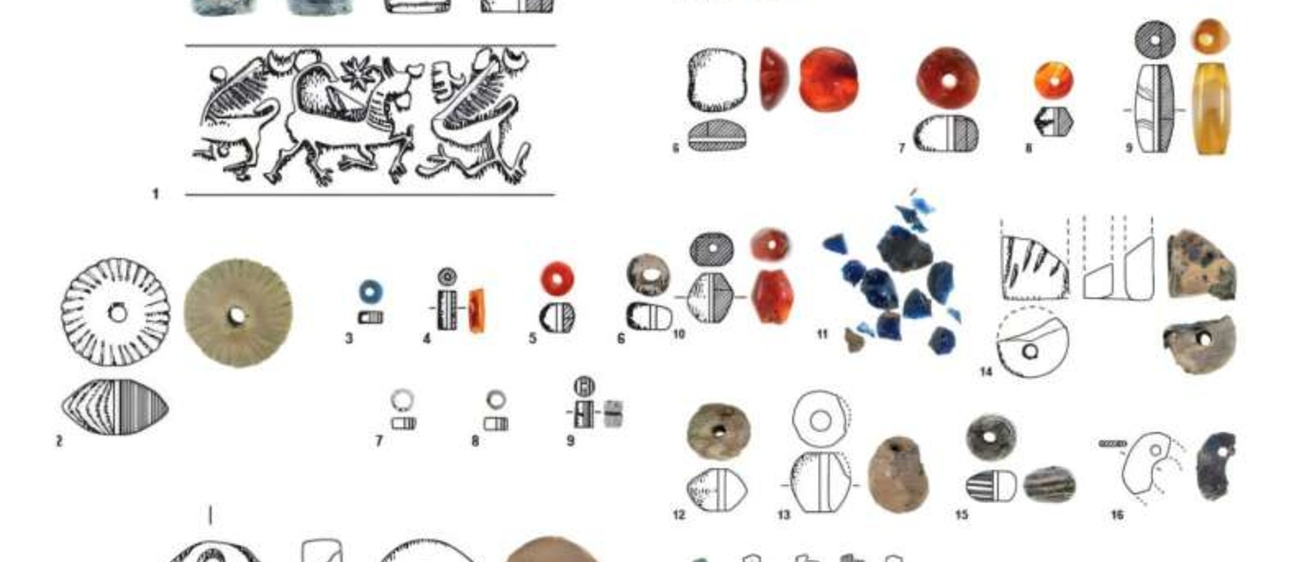 Artifacts uncovered at Horvat Tevet