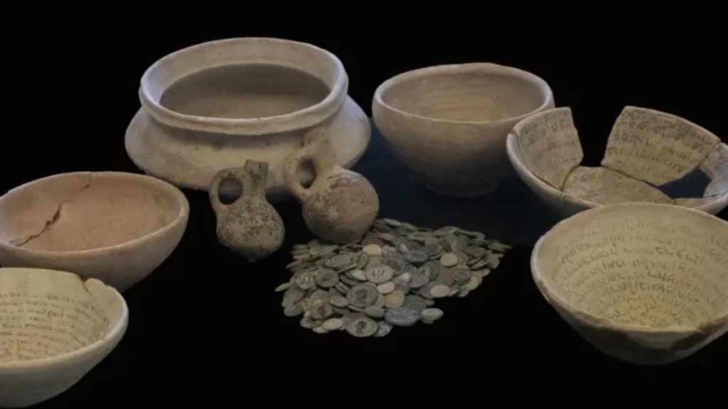 looted magic bowls from Jerusalem