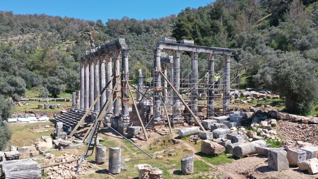 Temple of Zeus Lepsynos, Turkey