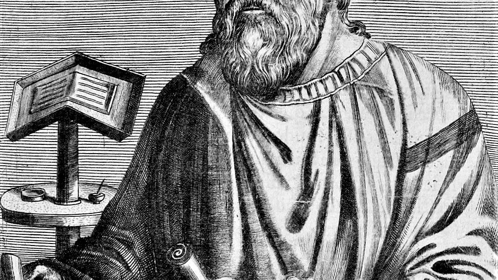Eusebius of Caesarea woodcut engraving