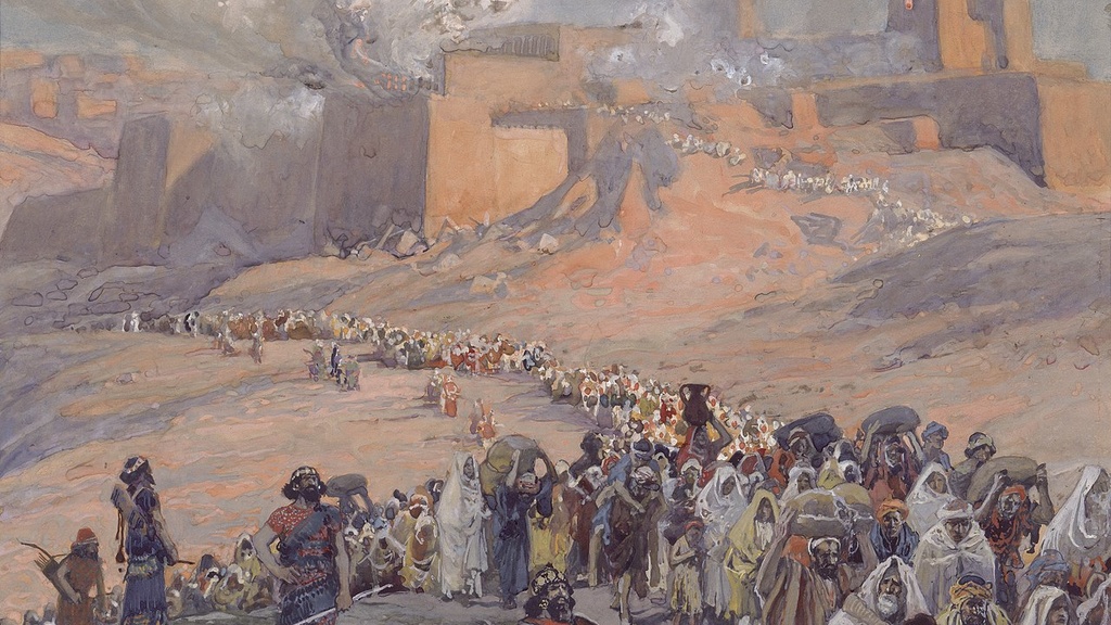 The Flight of the Prisoners by Tissot