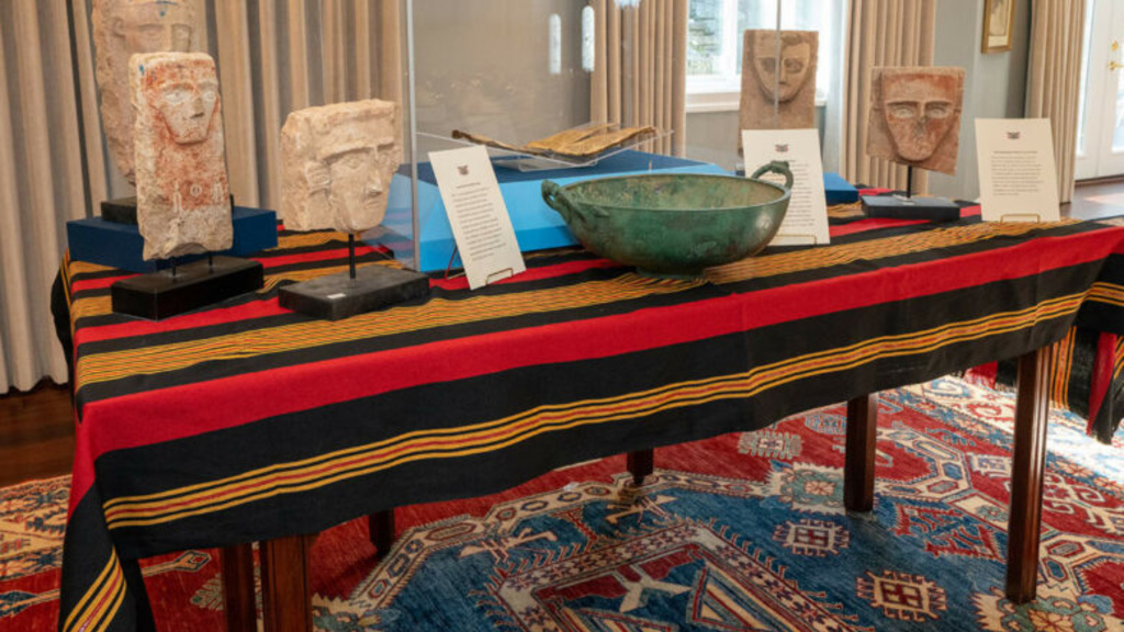 Repatriated artifacts Yemen