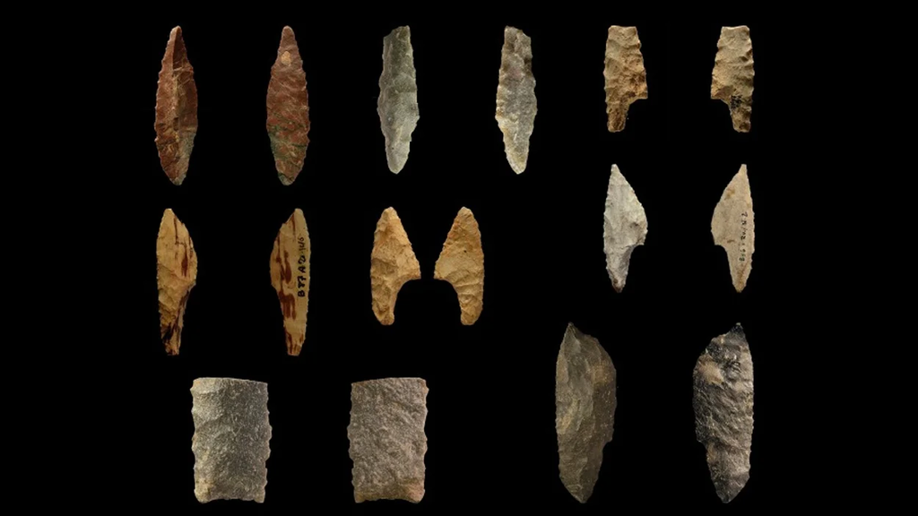 lithic hunting heads