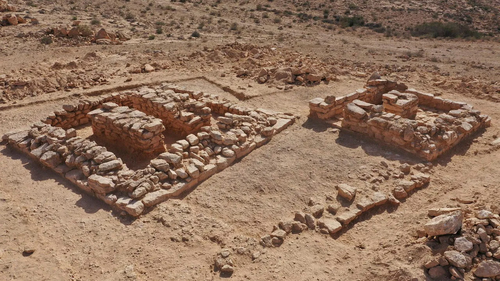 Burials in the desert.
