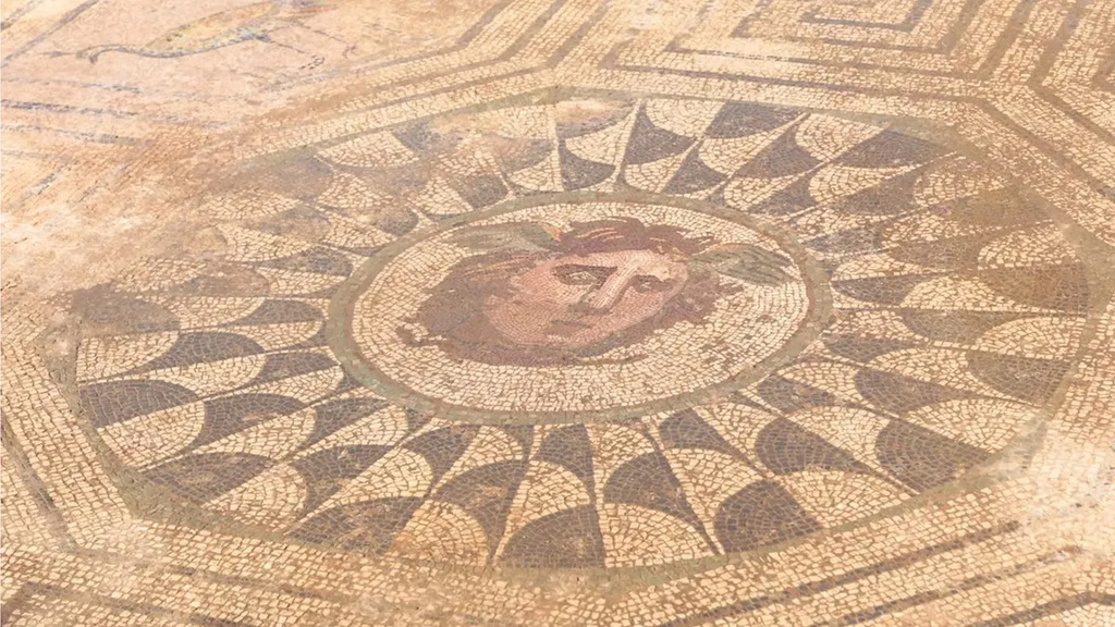 Mosaic of Medusa in Spain.