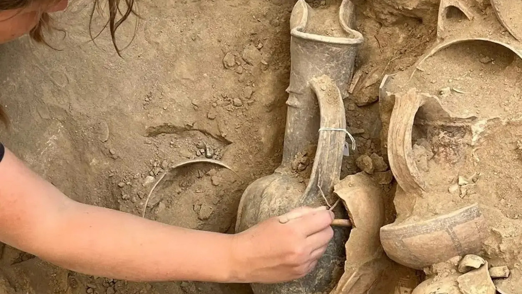 Royal tombs at Cyprus.