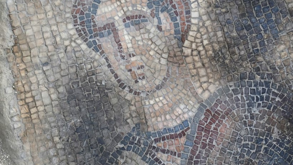 Samson mosaic.
