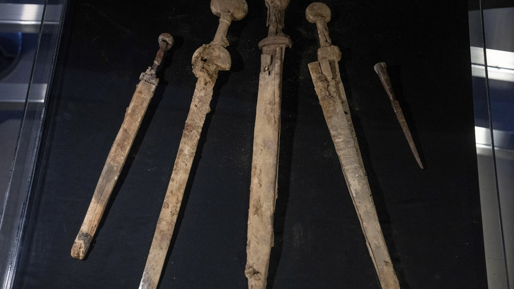 Roman swords.