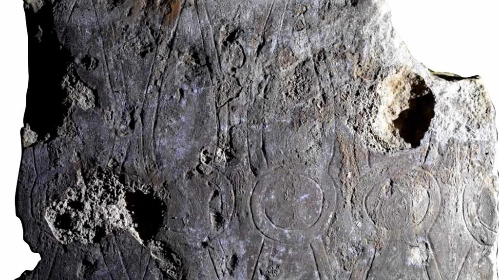 Stone relief