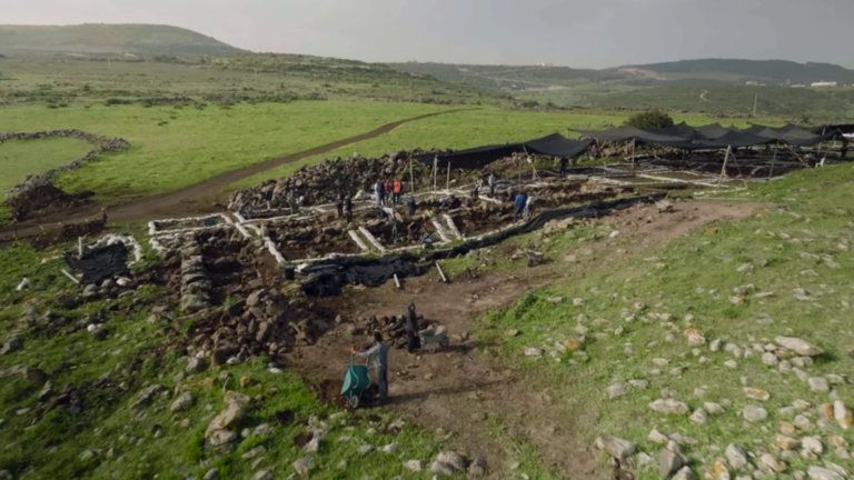 Horbat Assad excavation site