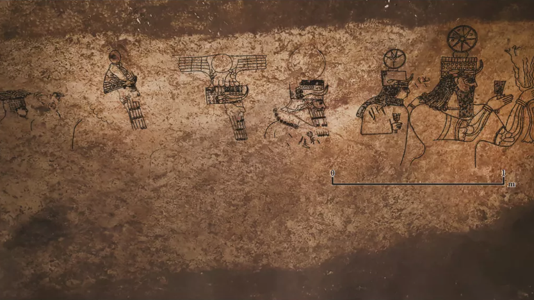 Assyrian fertility cult engraving Turkey