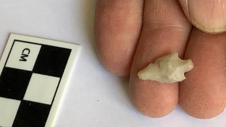 Jerusalem neolithic arrowhead