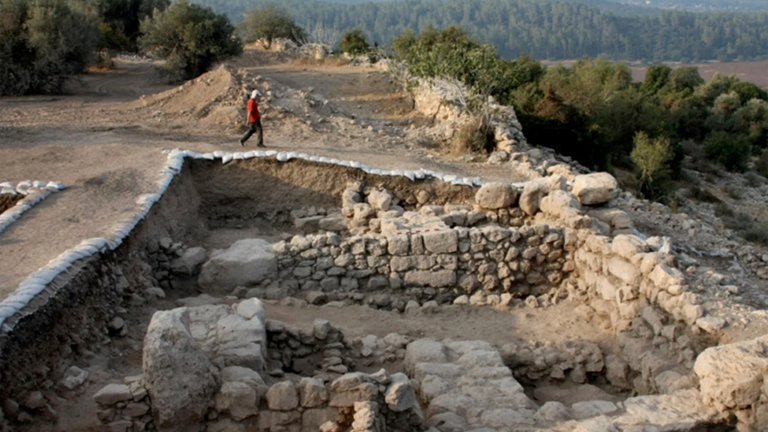 western gate of Khirbet Qeiyafa