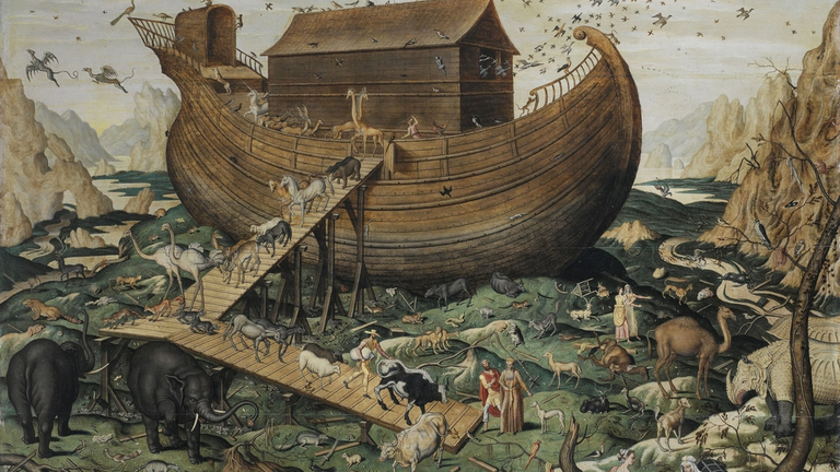 painting of Noah's Ark