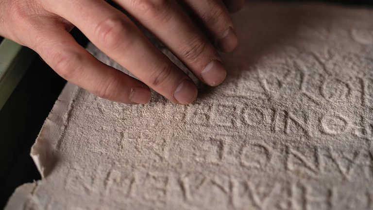 Greek Inscription Squeeze