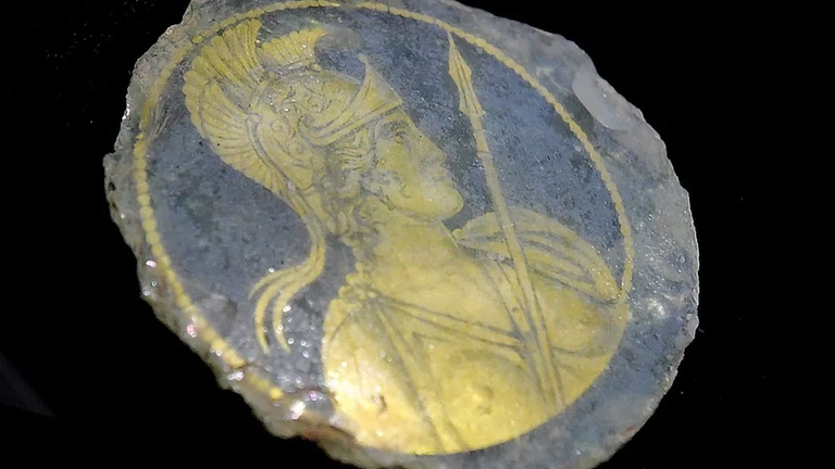 Gold Glass 'Roma'