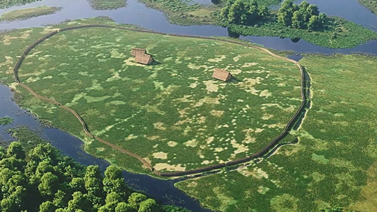Le Peu enclosure rendering